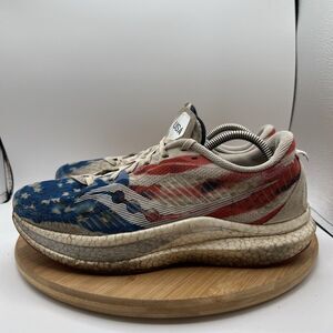 Saucony Endorphin Speed 2 Mens Size 10.5 USA Stars & Stripes Athletic Sneakers